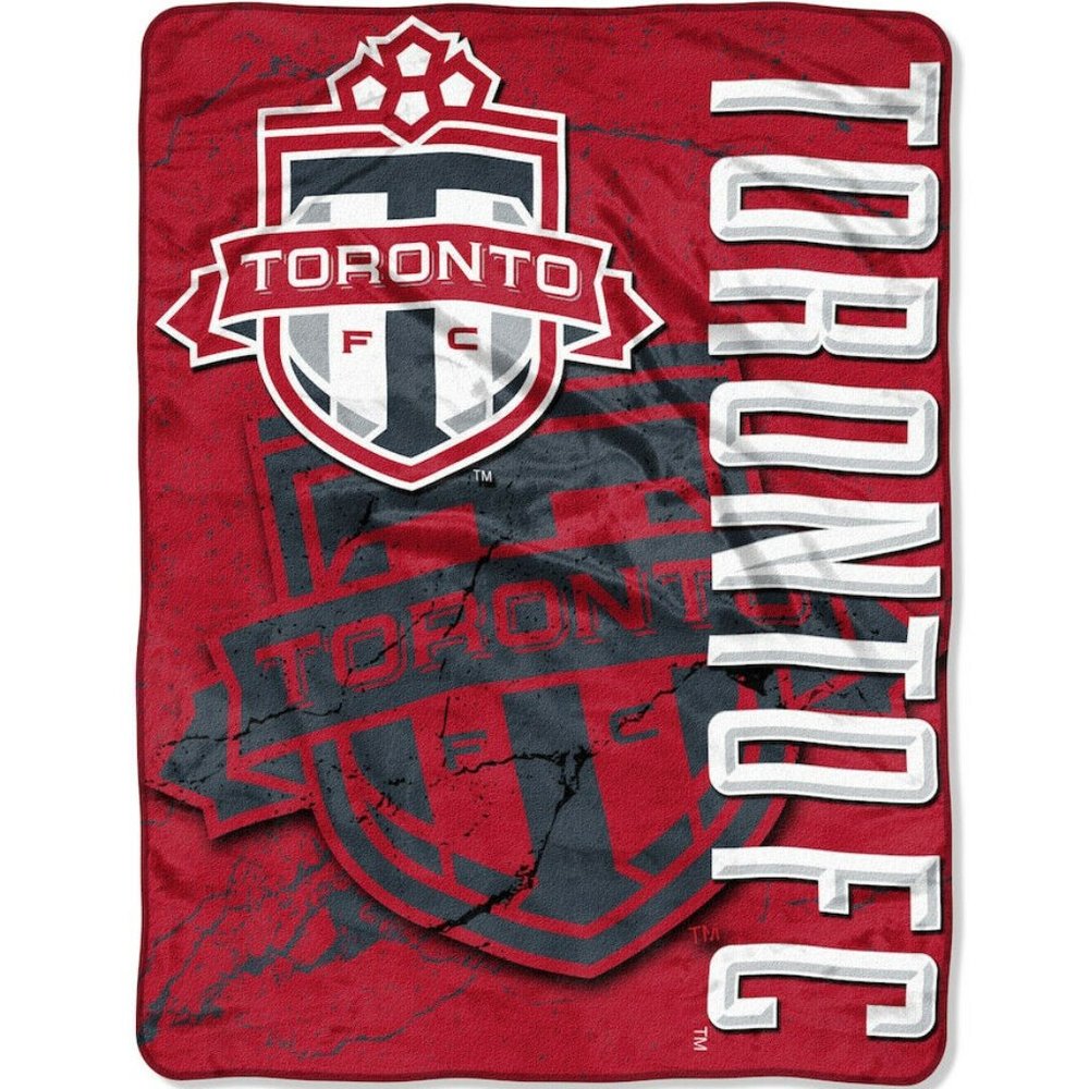 Plush Throw Blanket MLS Toronto FC 46 x 60 Northwest Company Concrete Raschel